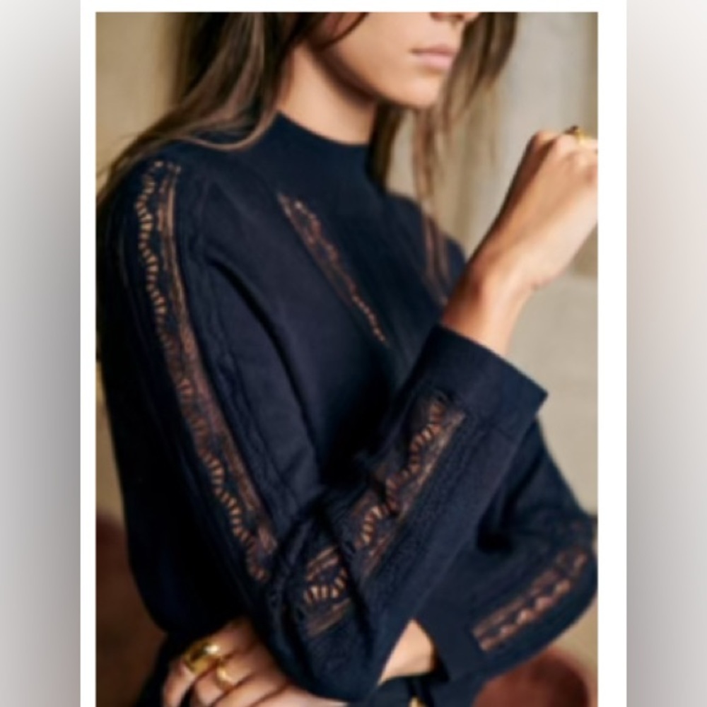 Sezane Janis Jumper Marine. - Size M